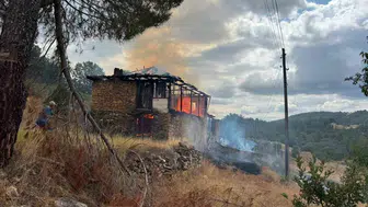 Manisa Gördes’te orman yangını paniği büyümeden engellendi
