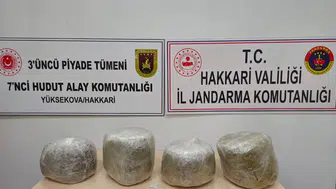 Yüksekova sınırında uyuşturucu operasyonu