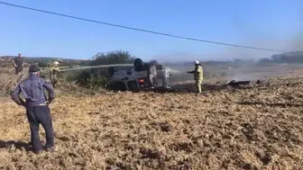 Karacabey yolunda takla atan otomobil küle döndü