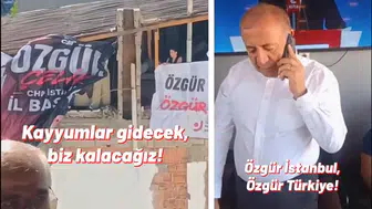 Gürsel Tekin’in toplantısına sert mesaj: Pankartlı protesto gündeme oturdu