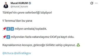 Boş şişeleri getirip para kazandığınız sistemde 33 milyon rakamı aşıldı