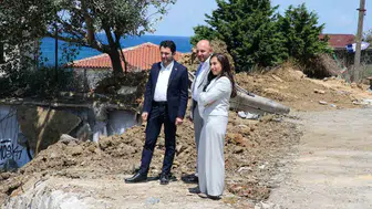 Beykoz’da yılların çürük binası yıkılıyor