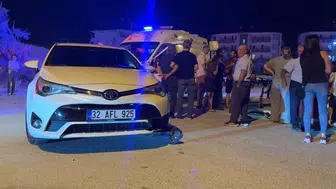Burdur’da motosiklet kazası kaldırımdaki çocuğu vurdu
