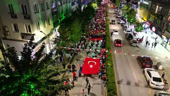 Çorum 15 Temmuz için meydanlara indi