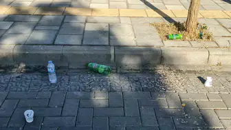 Manisa Karaçay Yürüyüş Alanı çöplerle doldu
