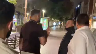 Eskişehirde 15 Temmuz pankartı krizi