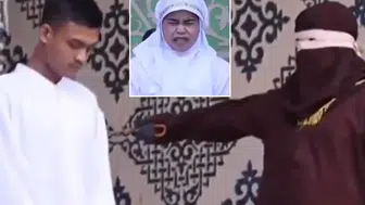 Öpücüğün bedeli ağır oldu: Genç çifte kırbaçlı ceza...