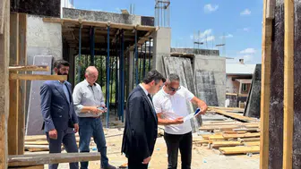 Susuz'da hastane ve okul inşaatlarında sona doğru