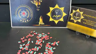 Afyonkarahisar’da uyuşturucu hap operasyonu Bir kişi cezaevine gönderildi