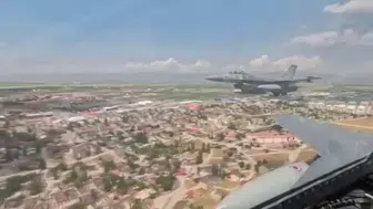 Erzurum semalarında 107 yıl sonra F-16 selamı