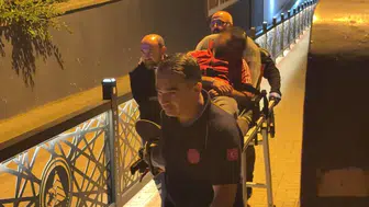 Bolu’da gece yarısı alt geçitte sızan şahıs ekipleri harekete geçirdi