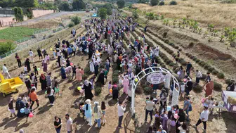 Çayırova mor bahçelerde hasat şenliğine ev sahipliği yaptı