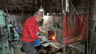 Adıyaman'da 600 derecelik ateşle 30 yıllık mesai