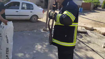 Bismil'de uyandığınızda yatağın hemen yanında dev bir yılanla karşılaşmak