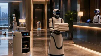 Dünyanın ilk tam otonom robot oteli kapılarını açıyor