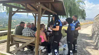 Afyon’da piknikçilere yangın uyarısı