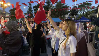 Tokatlılar 15 Temmuz demokrasi nöbetinde bir araya geldi