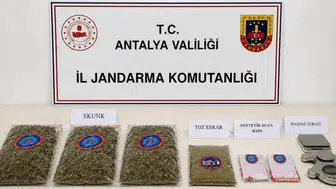 Döşemealtı adresindeki uyuşturucu operasyonunda büyük miktarda yakalama yapıldı