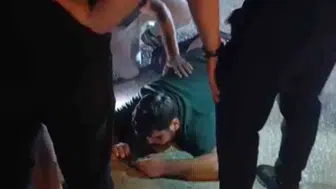 Siirt Tillo yolunda gece kazası Bir sürücü hastaneye kaldırıldı