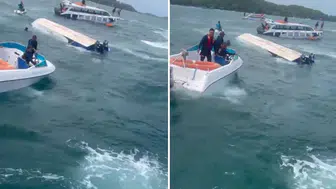 Tatil kabusa döndü: Sürat teknesi alabora oldu, 15 kişi hayatını kaybetti
