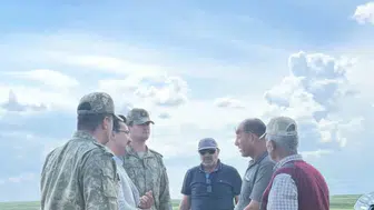 Kars Akyaka sınır hattında yol yapımı hız kazandı