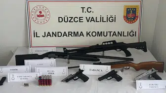 Düzce jandarması son bir haftada suçlulara nefes aldırmadı