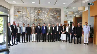 AK Parti Denizli teşkilatı sanayicinin kapısını çaldı