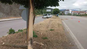 Amasya Taşova yolunda minibüs kazası 4 yaralı