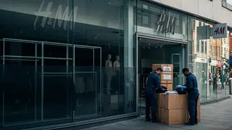 Ünlü giyim markası H&M yüzlerce mağazasına kilit vuruyor