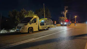 Isparta Yalvaç yolunda motosiklet kazası