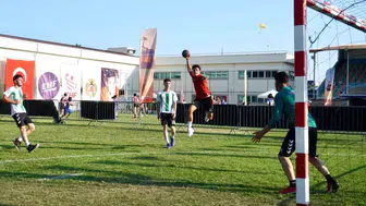 Alanya hentbol sahalarında 2 bin kişilik dev buluşma