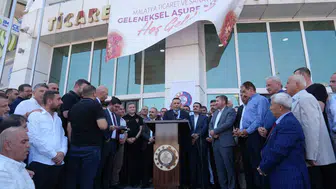 Malatya iş dünyası aşure sofrasında buluştu