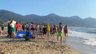 Kuşadası sahillerinde rüzgar dehşeti dört can aldı