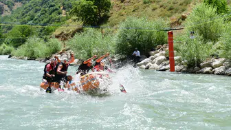 Botan Çayı Rafting Şampiyonası için 180 sporcuyu ağırlıyor