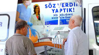 Aydın'da diş tedavisi ayağınıza kadar geliyor