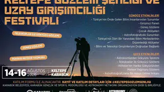 Karabük Keltepe’de uzay meraklıları için geri sayım başladı