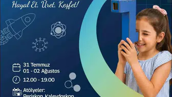 Erzurum’da çocuklar için bilim dolu üç gün başlıyor