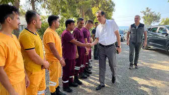 Bozyazı'da orman yangınlarına karşı teyakkuz hazırlığı