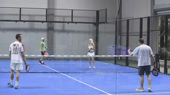 Kemer Country Club içinde yeni padel kortları açıldı
