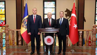 Bakan Güler Moldova heyetini Ankara’da ağırladı