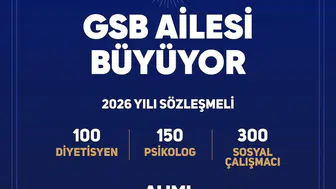 Gençlik ve Spor Bakanlığı 550 yeni personel alıyor