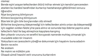 Yazar İlhami Işık veda mektubuyla tefeci kabusunu anlattı