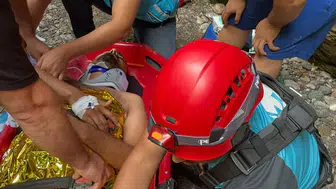 Osmaniye'de kanyon kazası Helikopterle hayat kurtarıldı