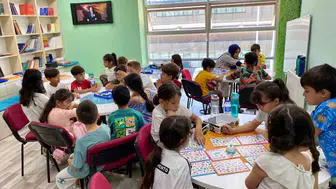 Menteşe'de çocuklar yaz tatilini spor ve sanatla dolduruyor