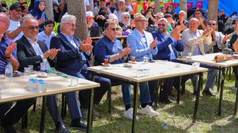 Koçbayır köyünde hemşehriler sofrada buluştu