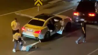Başakşehir’de trafikte terör estiren sürücülere ağır fatura