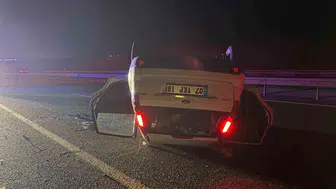 Bilecik'te kaza yapan sürücünün alkollü olduğu hastanede anlaşıldı