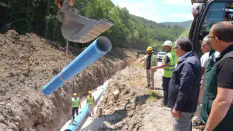 Sinop'ta 33 köyün yıllardır süren susuzluk çilesi bitiyor
