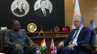 Türkiye ve Gana çalışma hayatı için iş birliği masasına oturdu