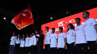 Kahramanmaraş 15 Temmuz için Milli İrade Meydanı'nda buluştu